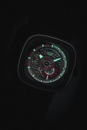 SEVENFRIDAY PS3/02 Ruby Carbon - The Independent Collective