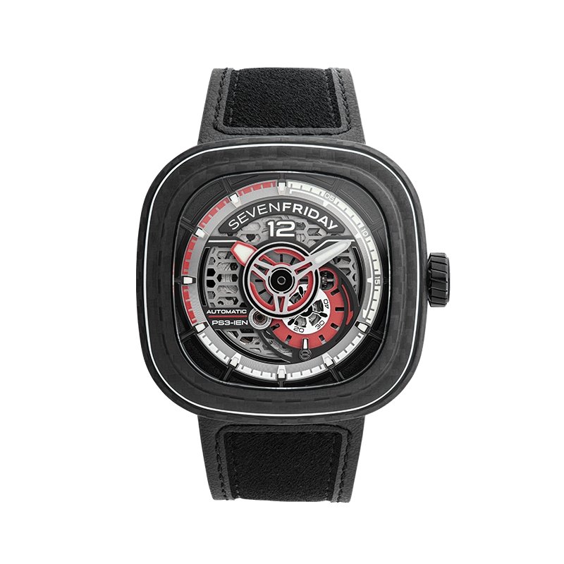 SEVENFRIDAY PS3/02 Ruby Carbon - The Independent Collective