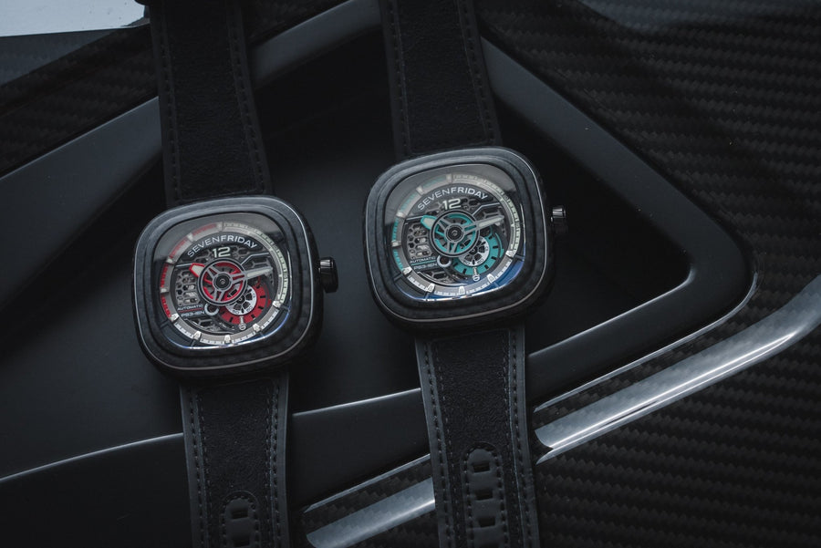 SEVENFRIDAY PS3/02 Ruby Carbon - The Independent Collective