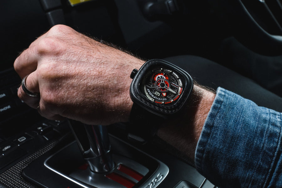 SEVENFRIDAY PS3/02 Ruby Carbon - The Independent Collective