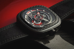 SEVENFRIDAY PS3/02 Ruby Carbon - The Independent Collective