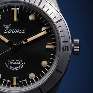 Super Squale Black Sunray | SUPERSSBK