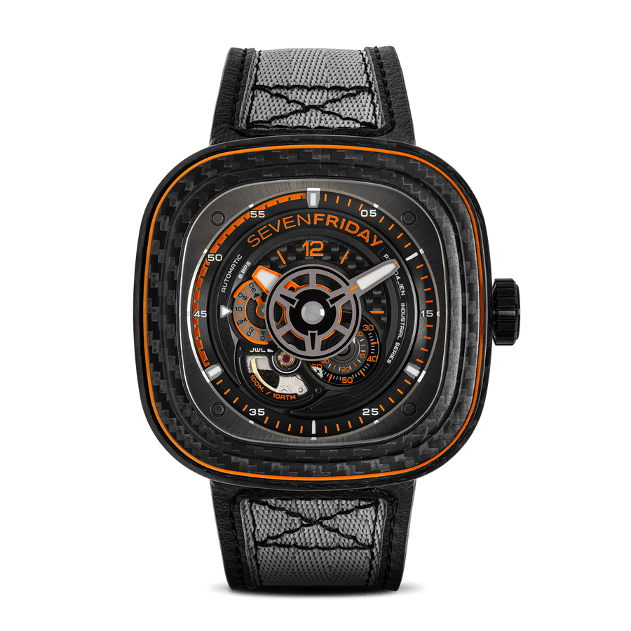 SEVENFRIDAY P3C/09 : ORANGE CARBON