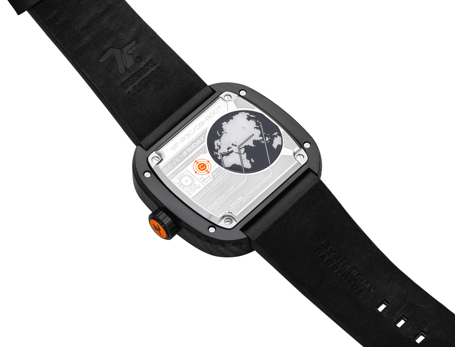 SEVENFRIDAY P3C/09 : ORANGE CARBON